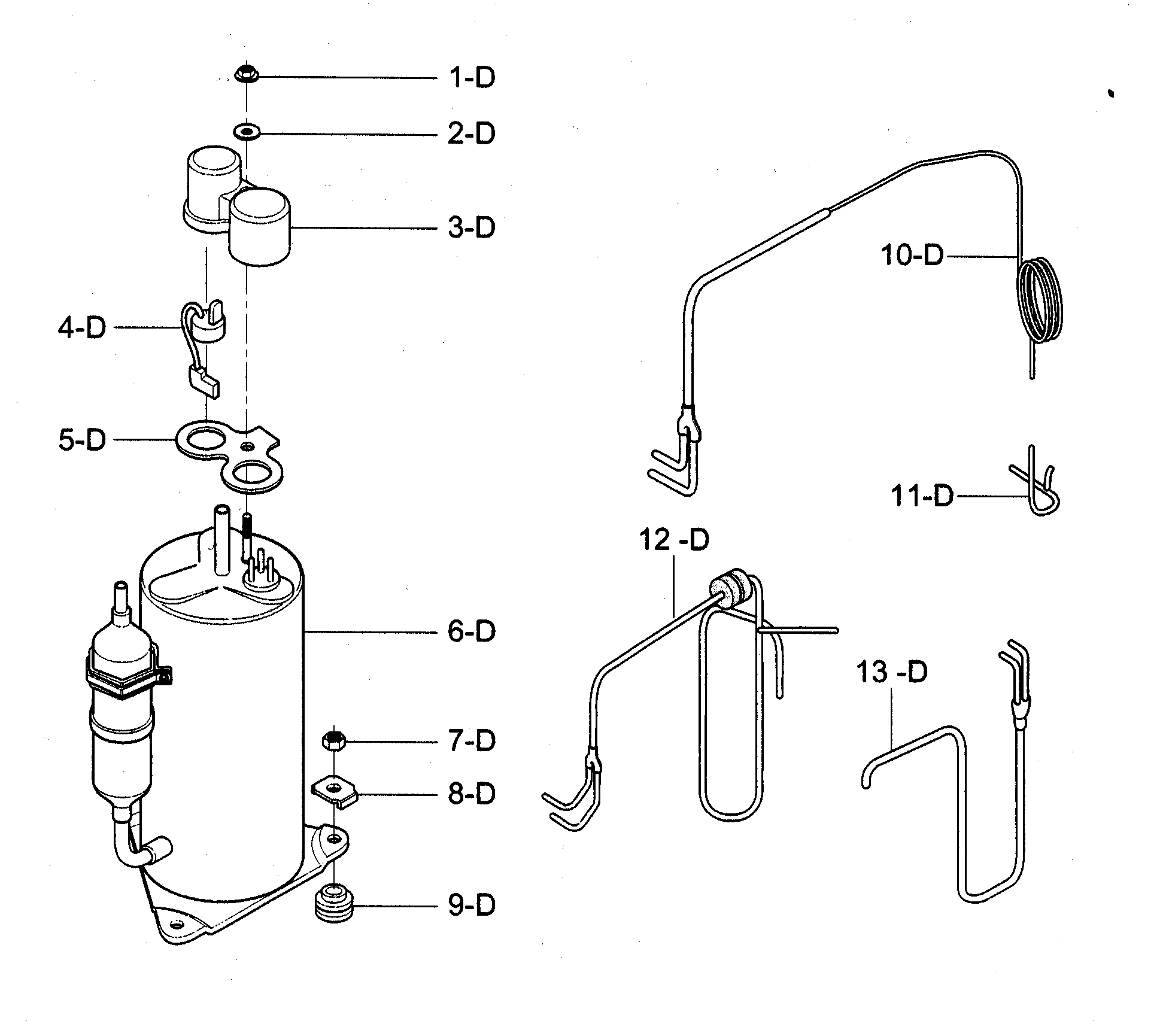 Compressor parts