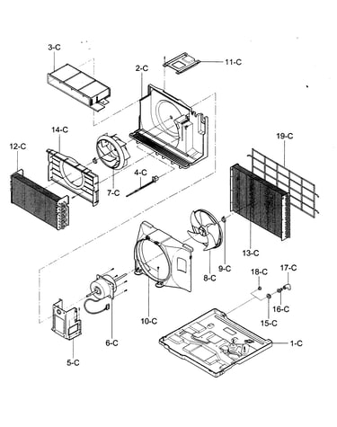 Air handling/cycle parts