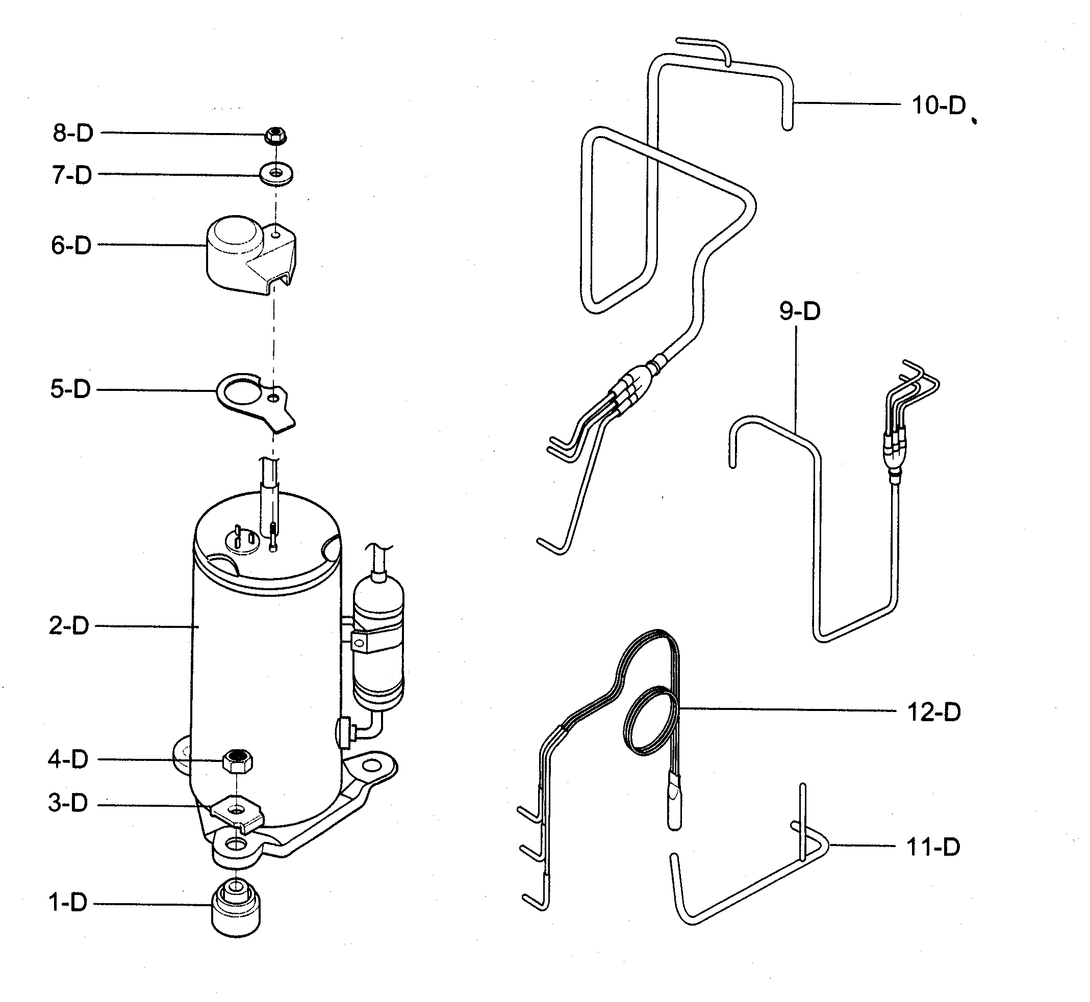Compressor parts