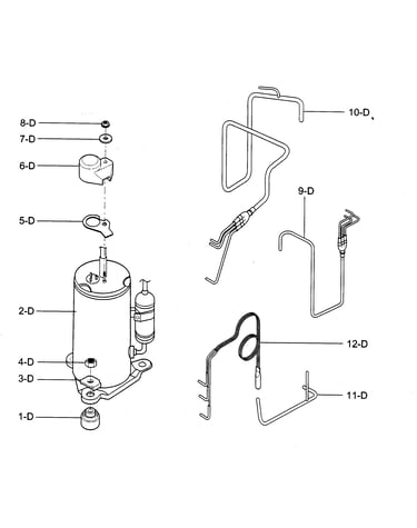 Compressor parts