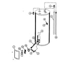 Kenmore 153313140 water heater diagram