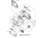 Panasonic PV-L354 cabinet parts diagram
