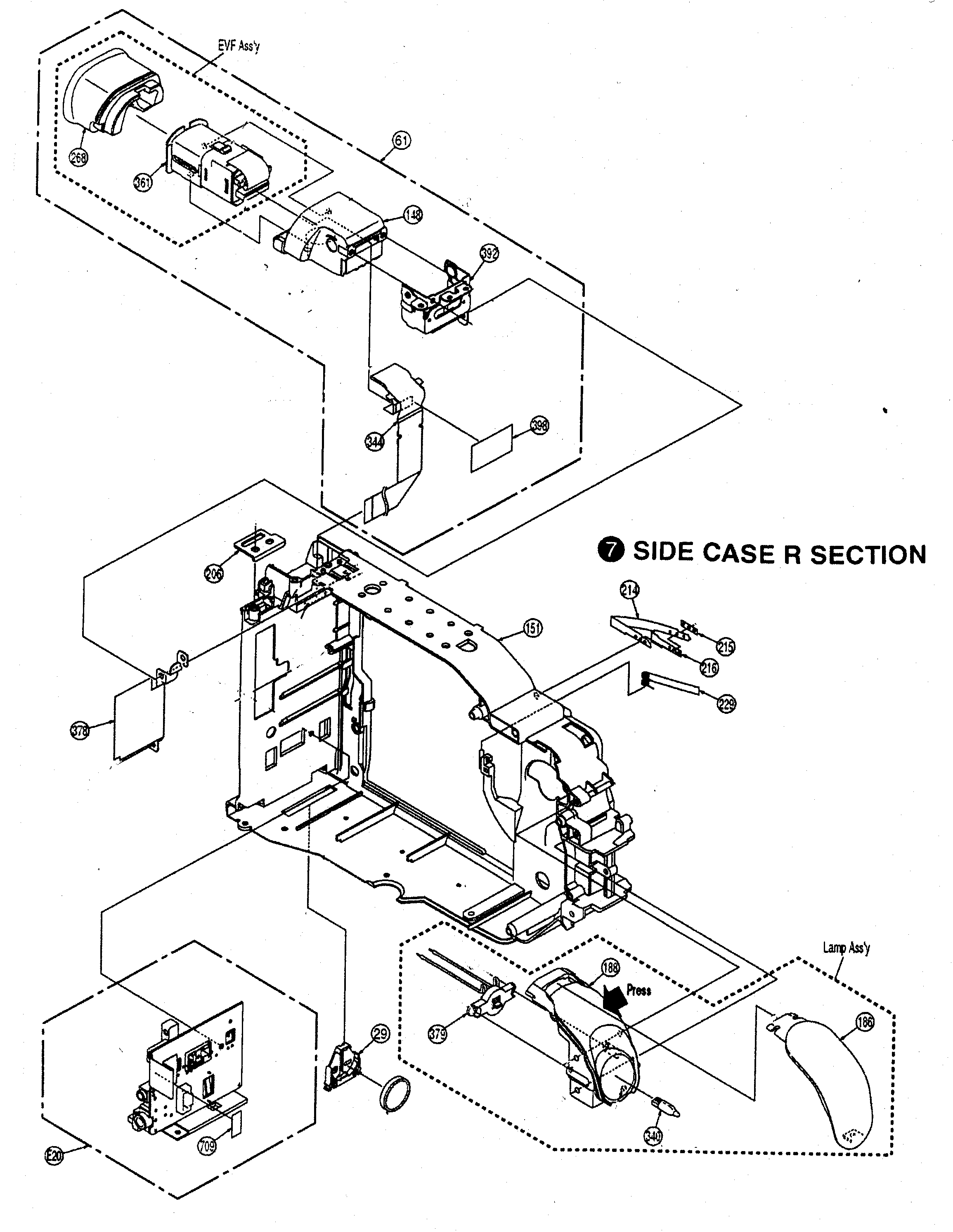 SIDE CASE R