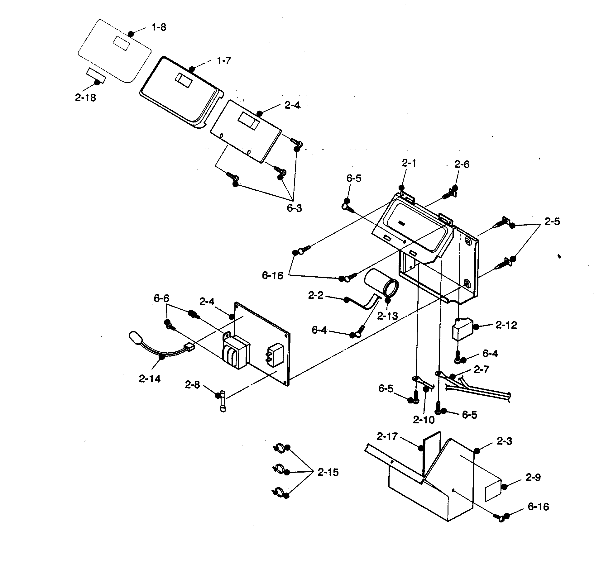 Control box parts