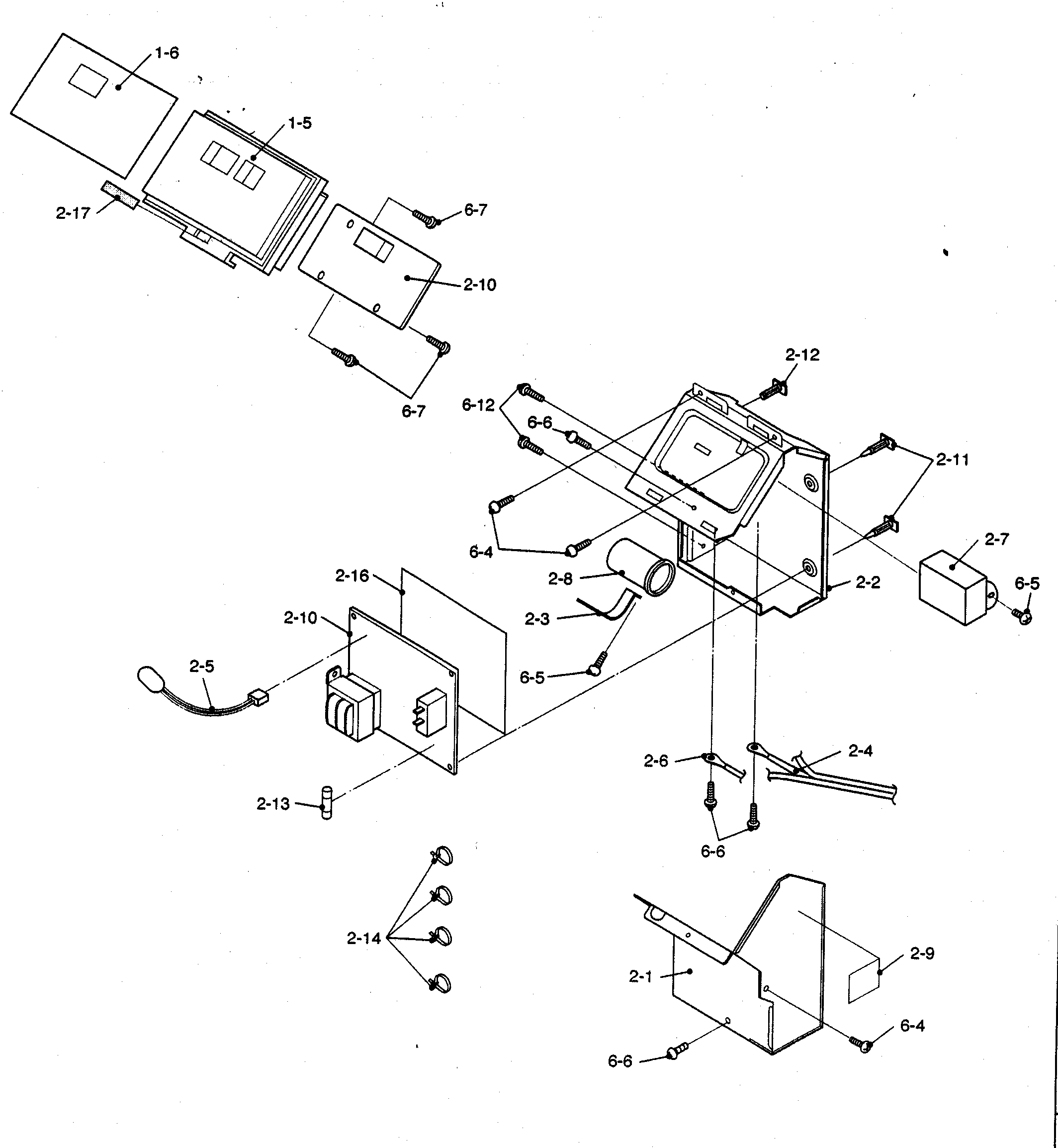 Control box parts