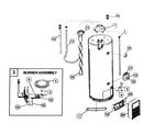 Kenmore 153331443 water heater diagram