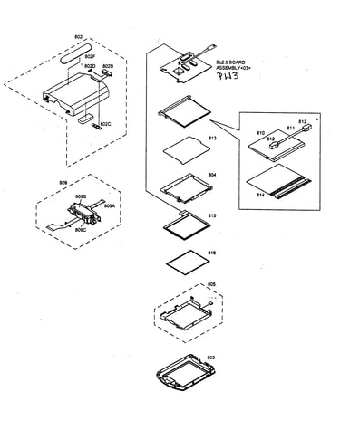 Monitor assy