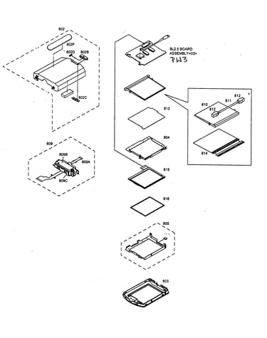 Monitor assy
