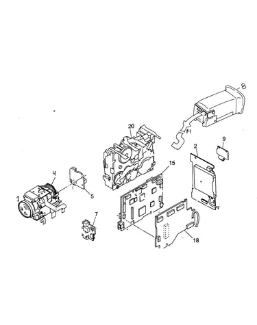 Back cabinet parts