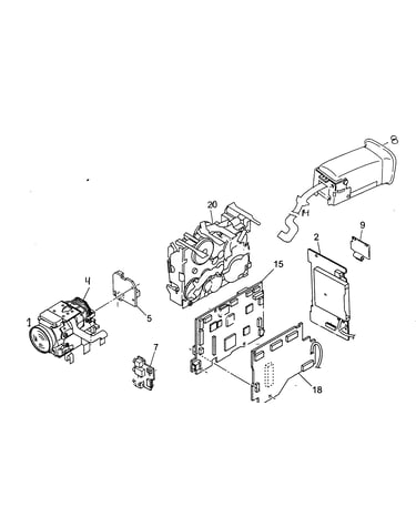 Back cabinet parts