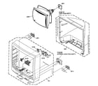 Memorex MT2324 cabinet parts diagram