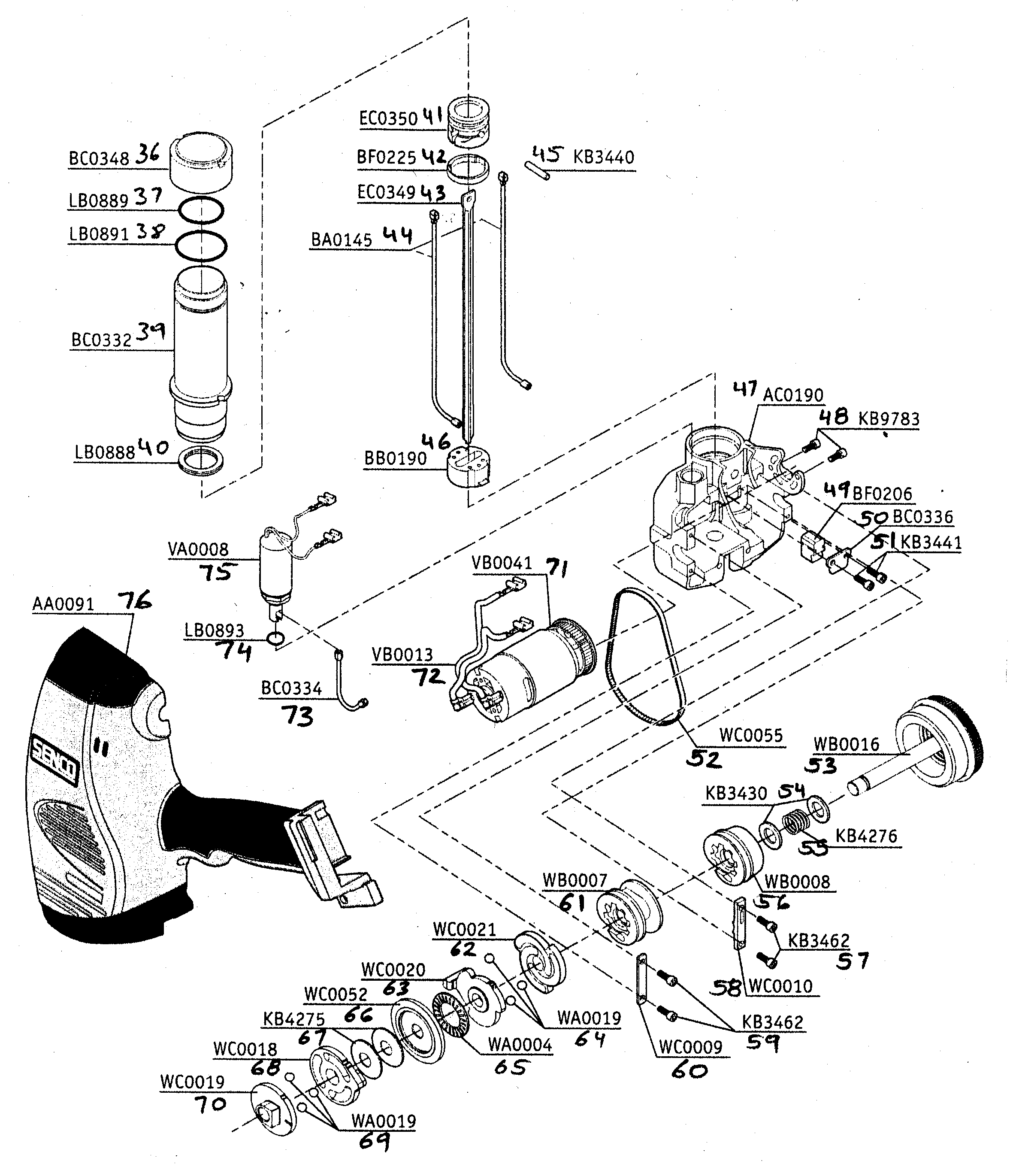 MOTOR ASSY