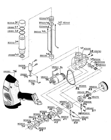 Motor assy