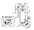 Kenmore 153336401HA water heater diagram