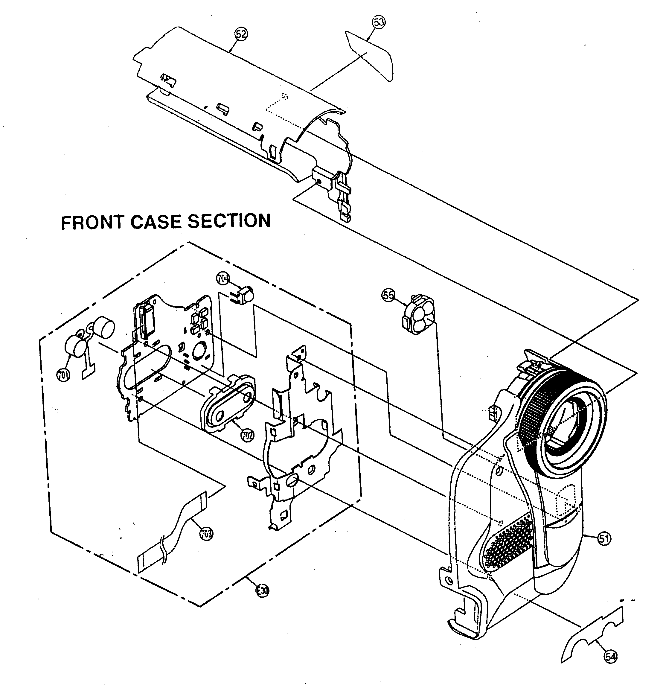 Front case