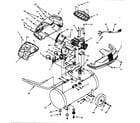 Campbell Hausfeld FP220700 cabinet parts diagram