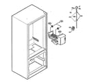 Kenmore 79575004400 ice maker parts diagram