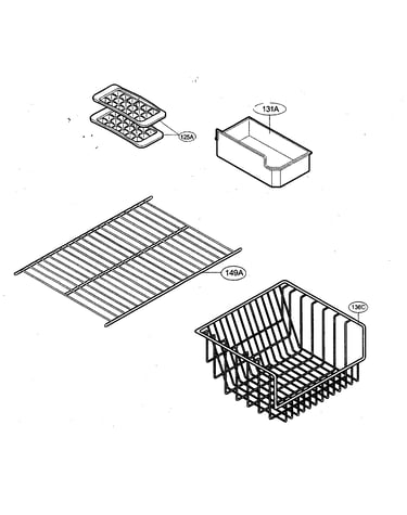 Freezer parts