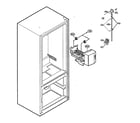 Kenmore 79575219400 ice maker parts diagram