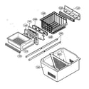 Kenmore 79575094400 freezer parts diagram