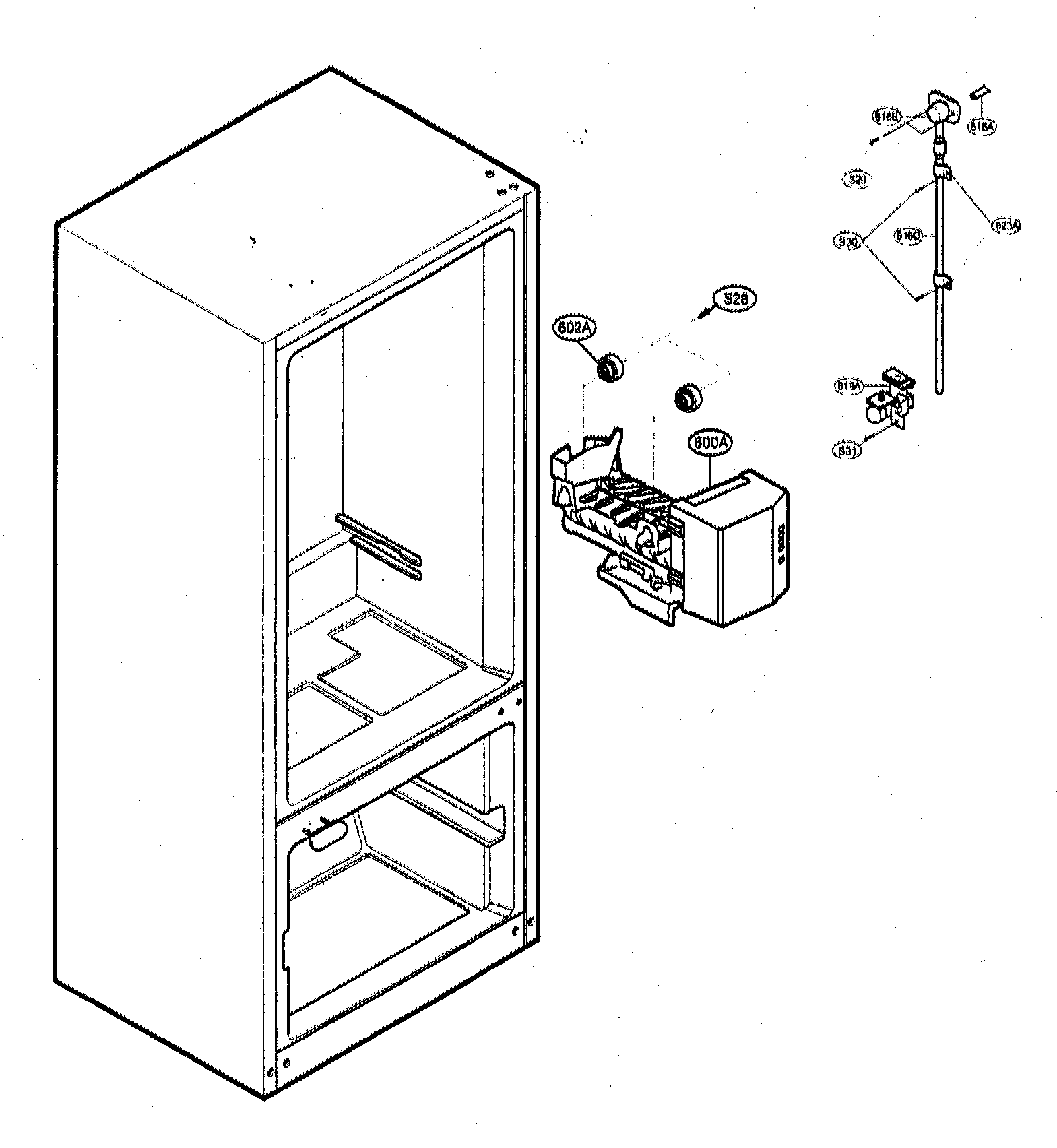 Ice maker parts
