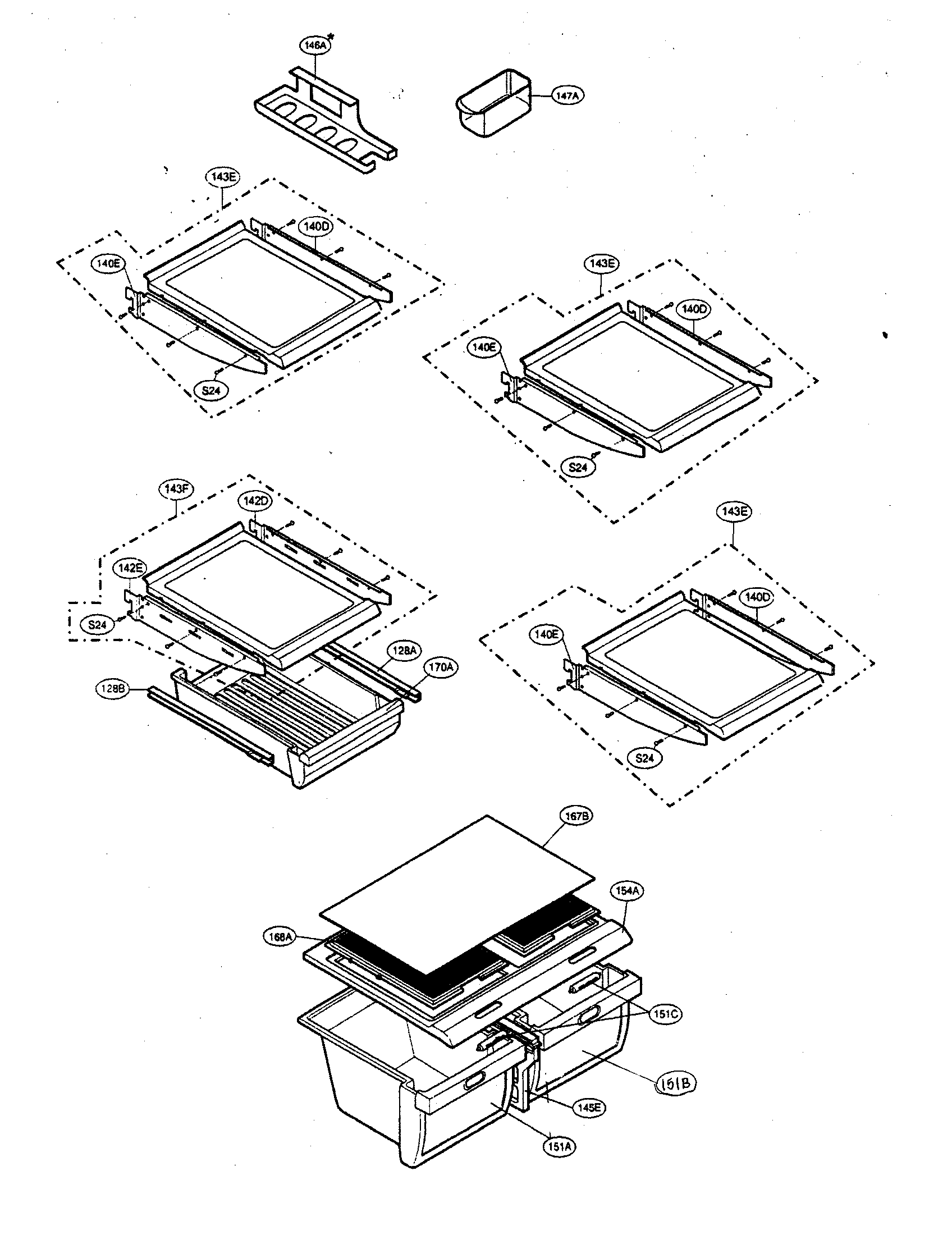 REFRIGERATOR PARTS