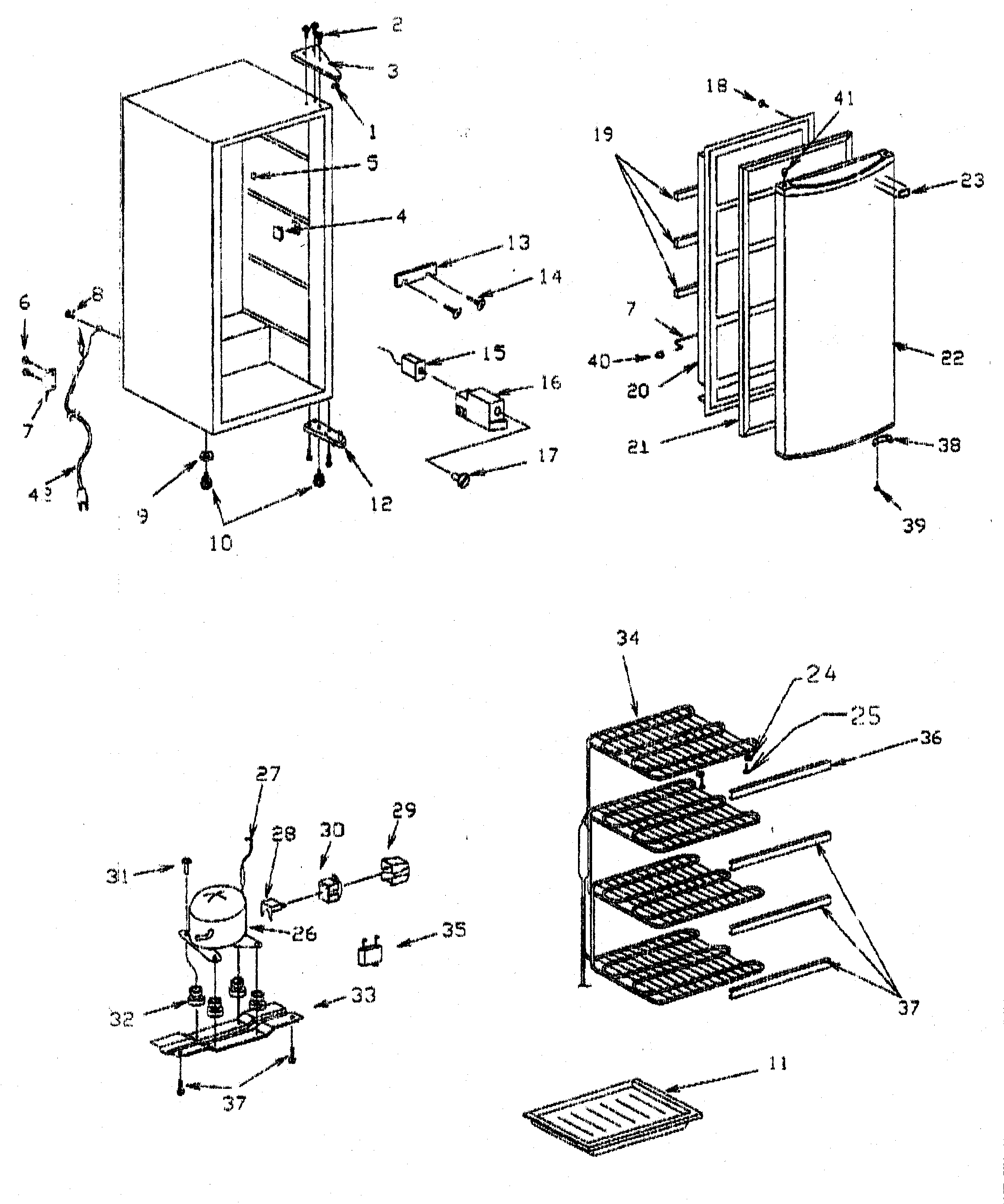 Refrigerator parts