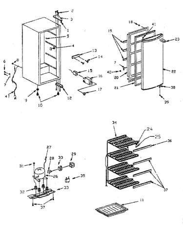 Refrigerator parts