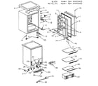 Kenmore 56495499400 refrigerator parts diagram