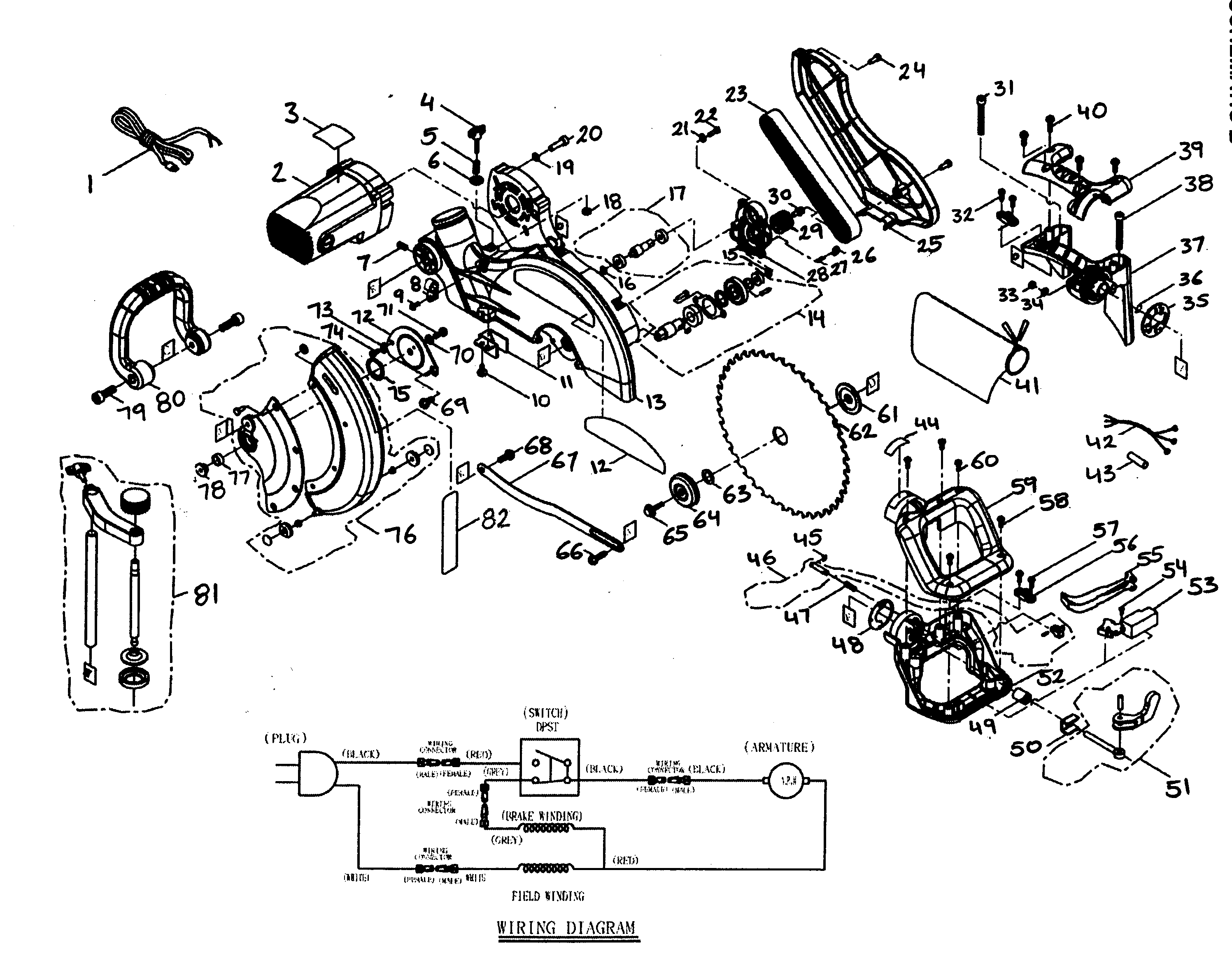 Arm assy