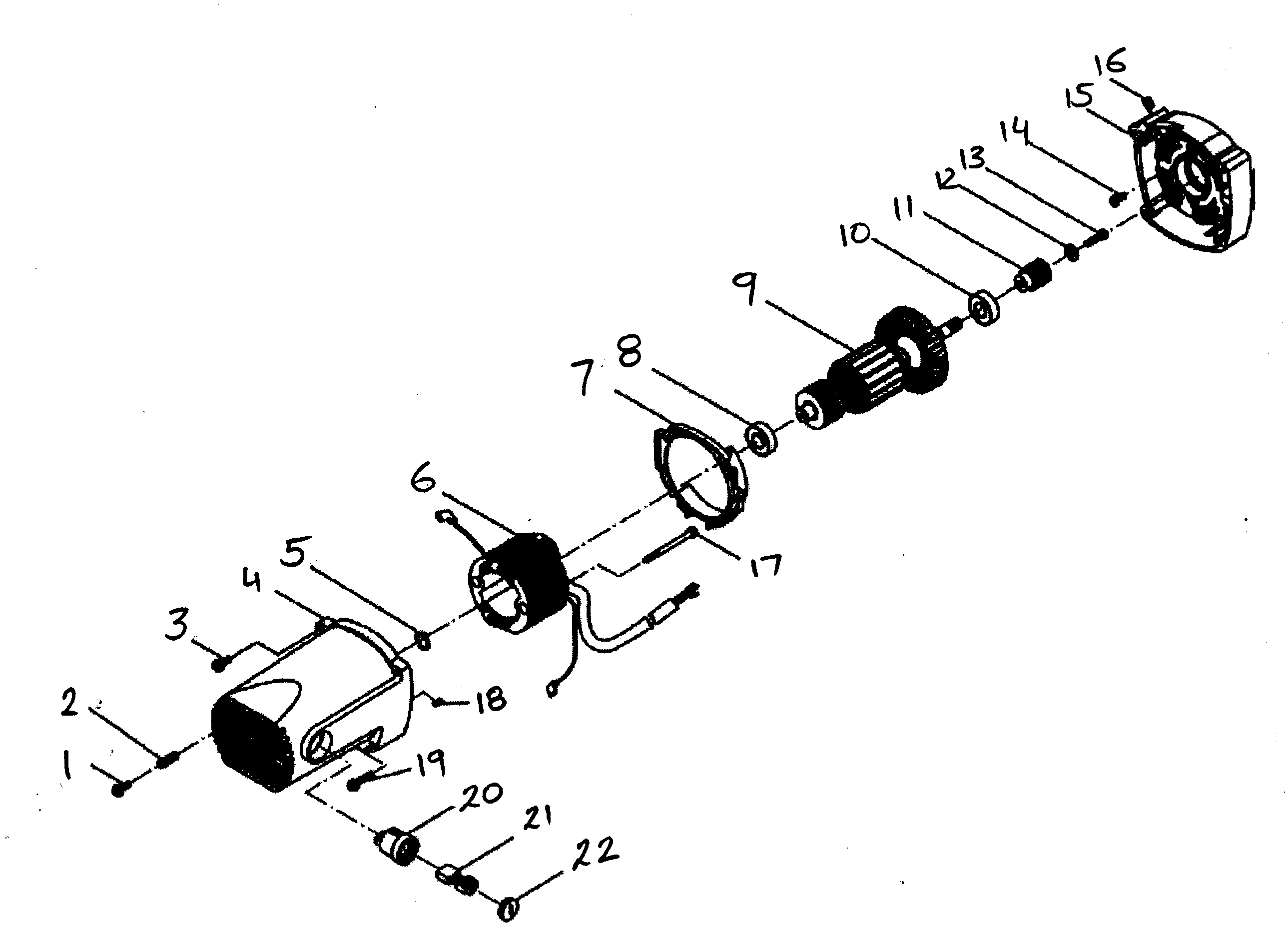 Motor assy