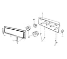 Panasonic SB-PC927P cabinet parts diagram