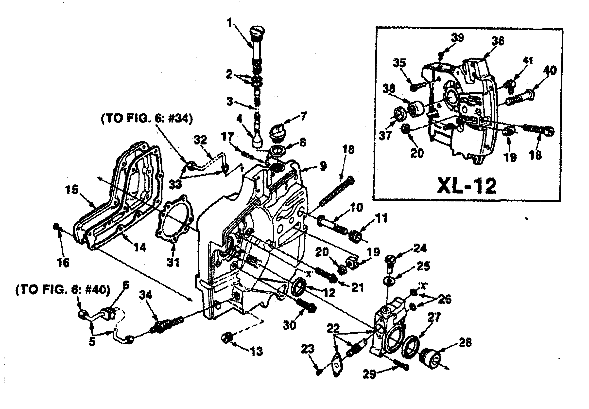 DRIVE CASE/OIL PUMP