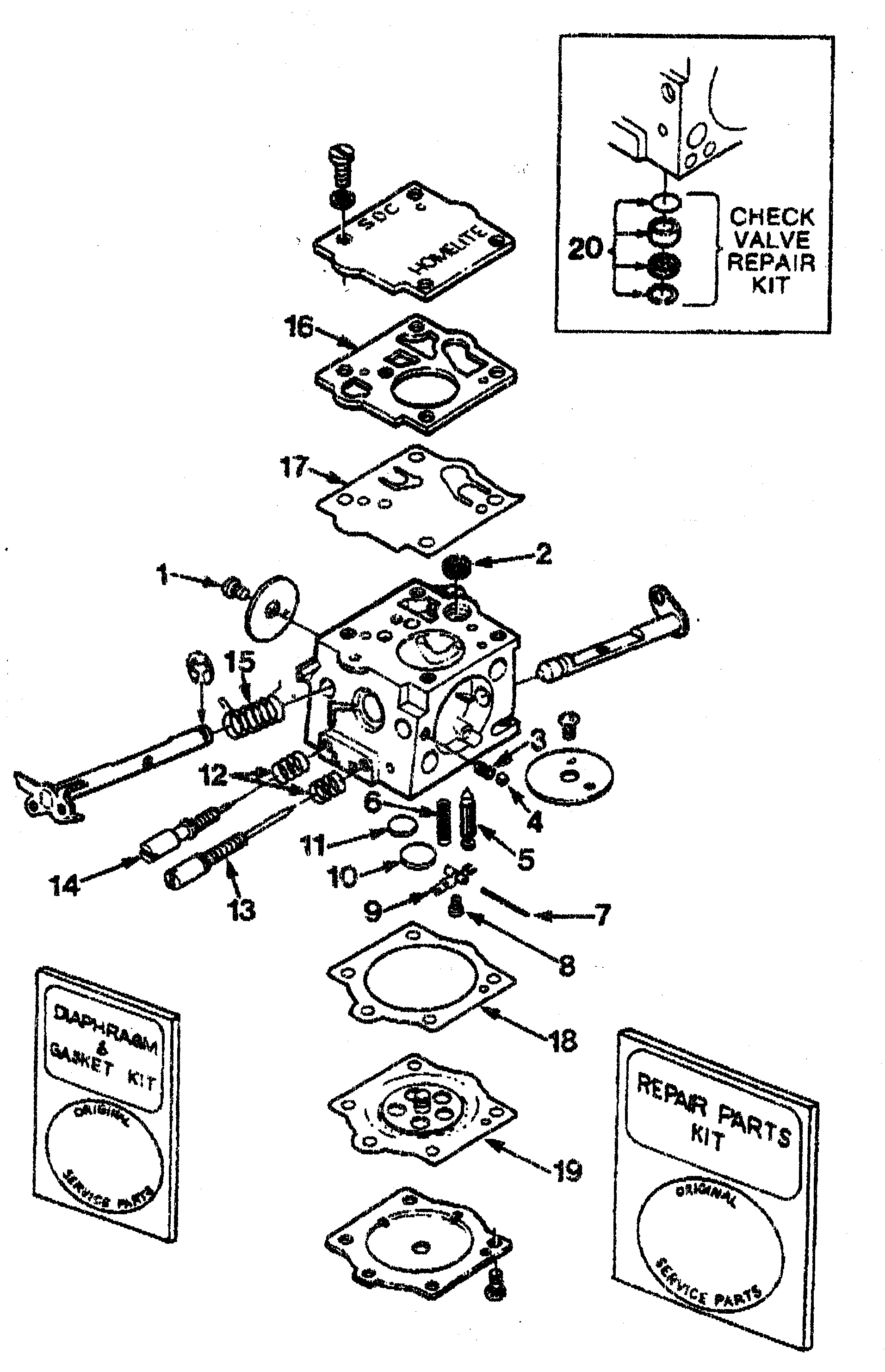 SDC-62 CARBURETOR