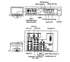 Toshiba 34HFX83 cabinet parts diagram