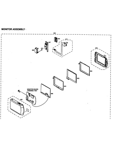 Mointor assy