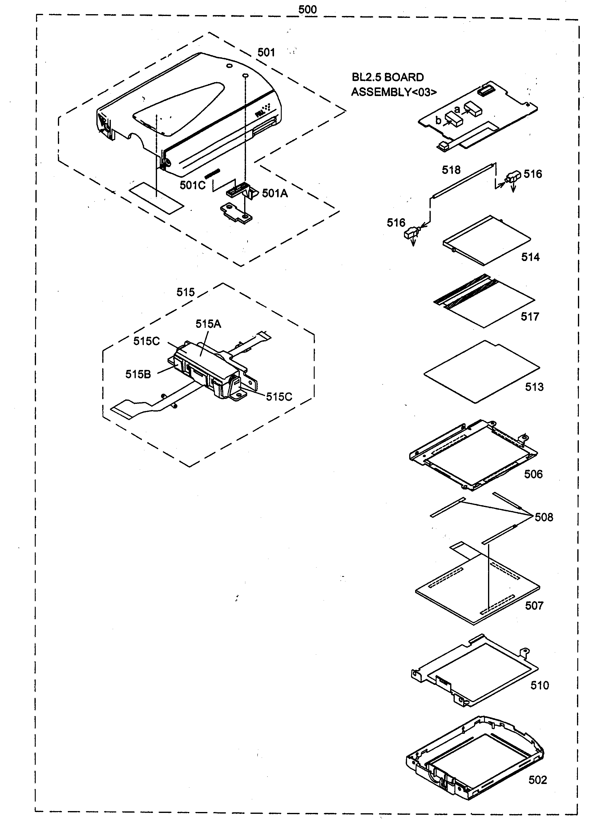Monitor assy