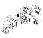 Samsung HCM473WX cabinet parts diagram