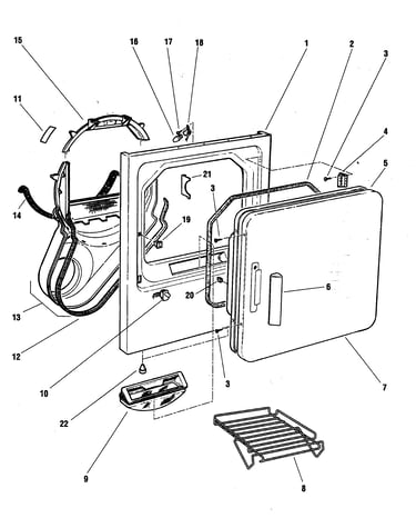 Door assy