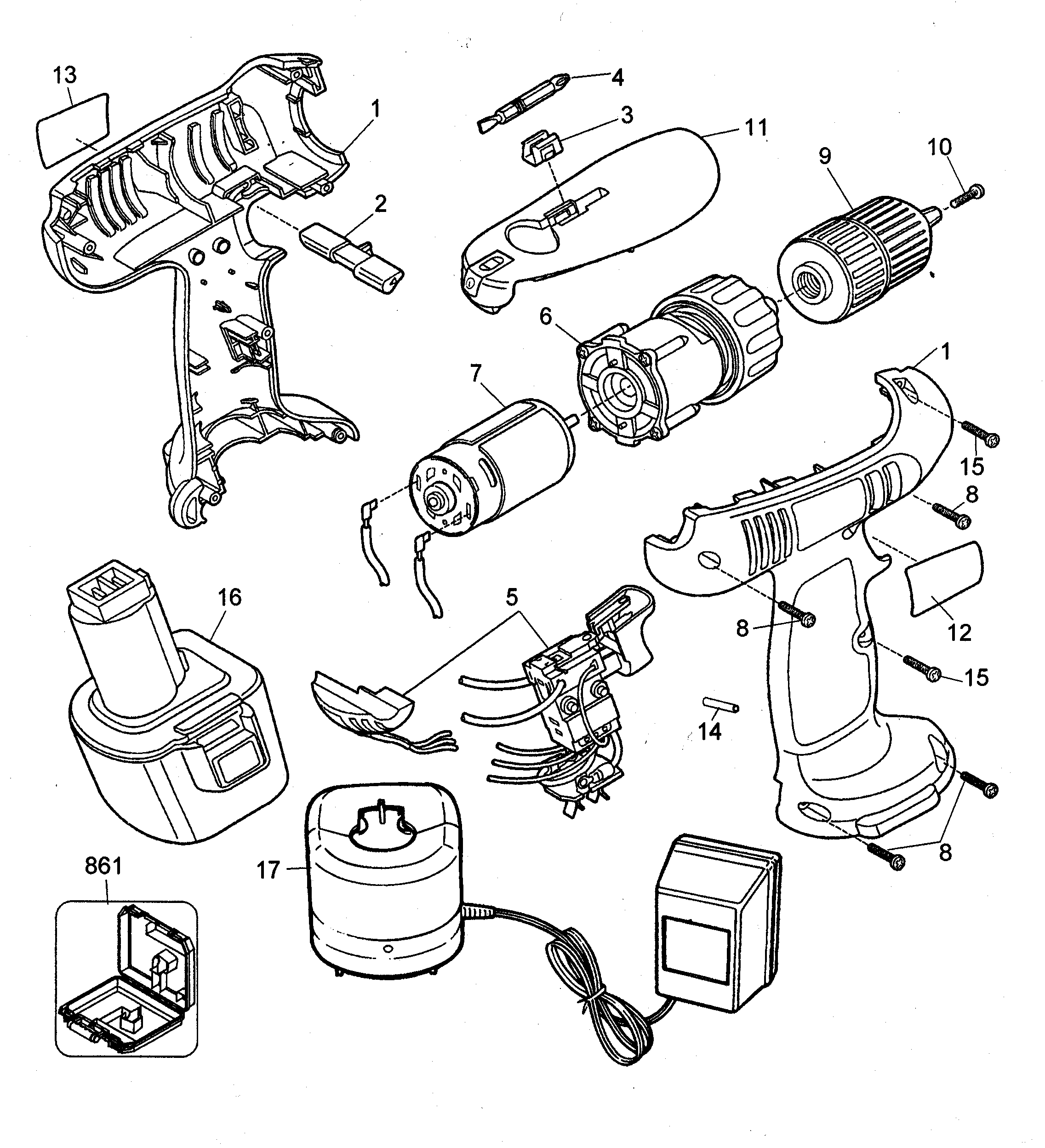 Drill housing