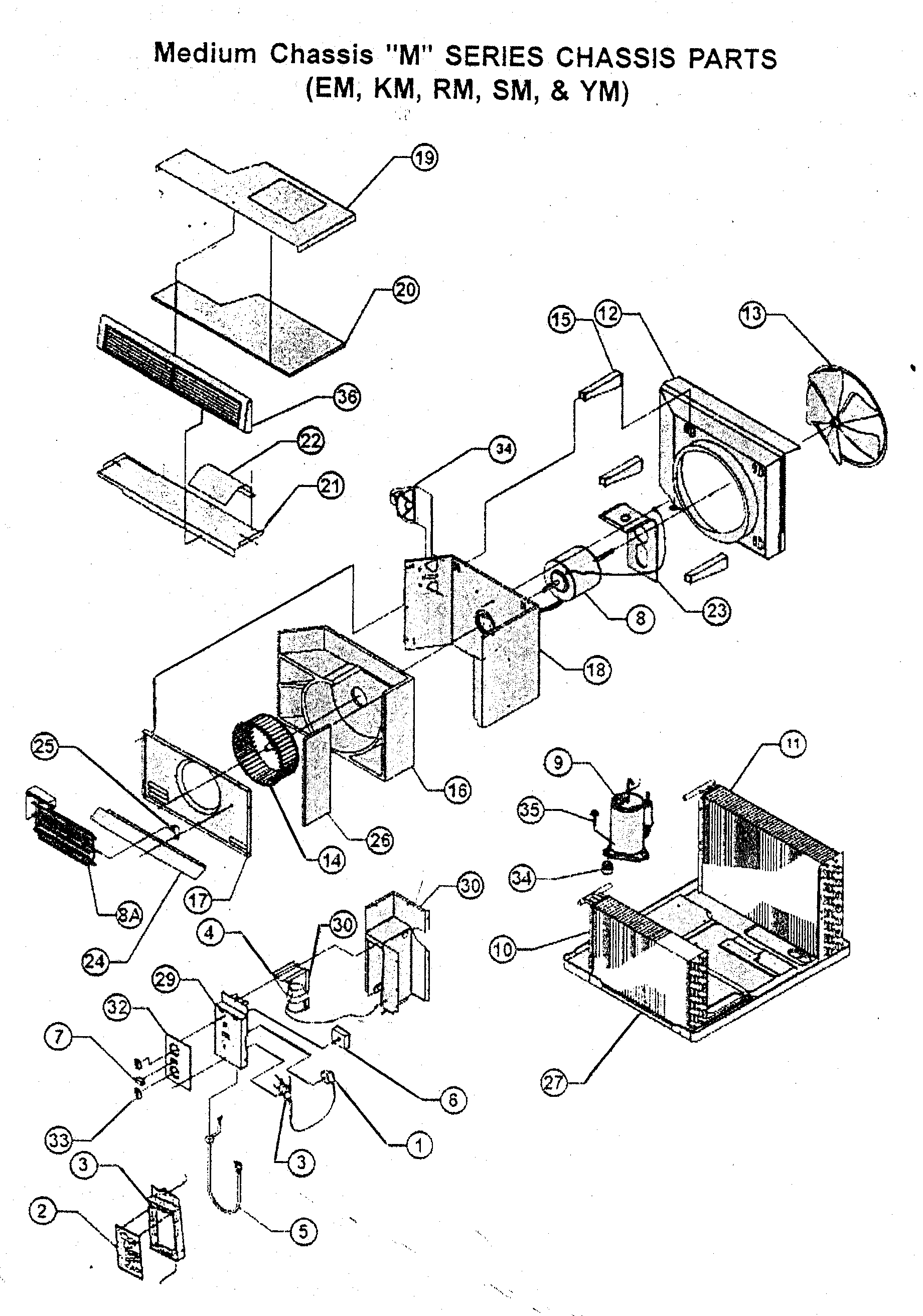 Chassis parts