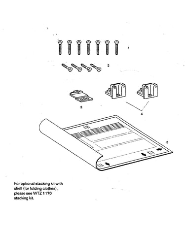 Stacking parts