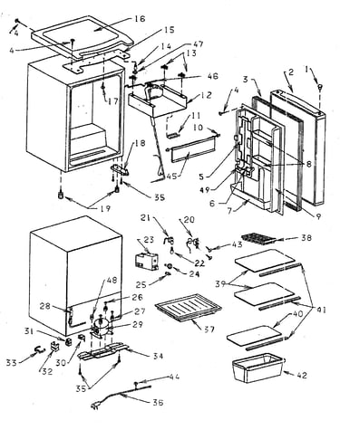 Refrigerator parts
