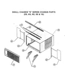 Cabinet/mounting parts
