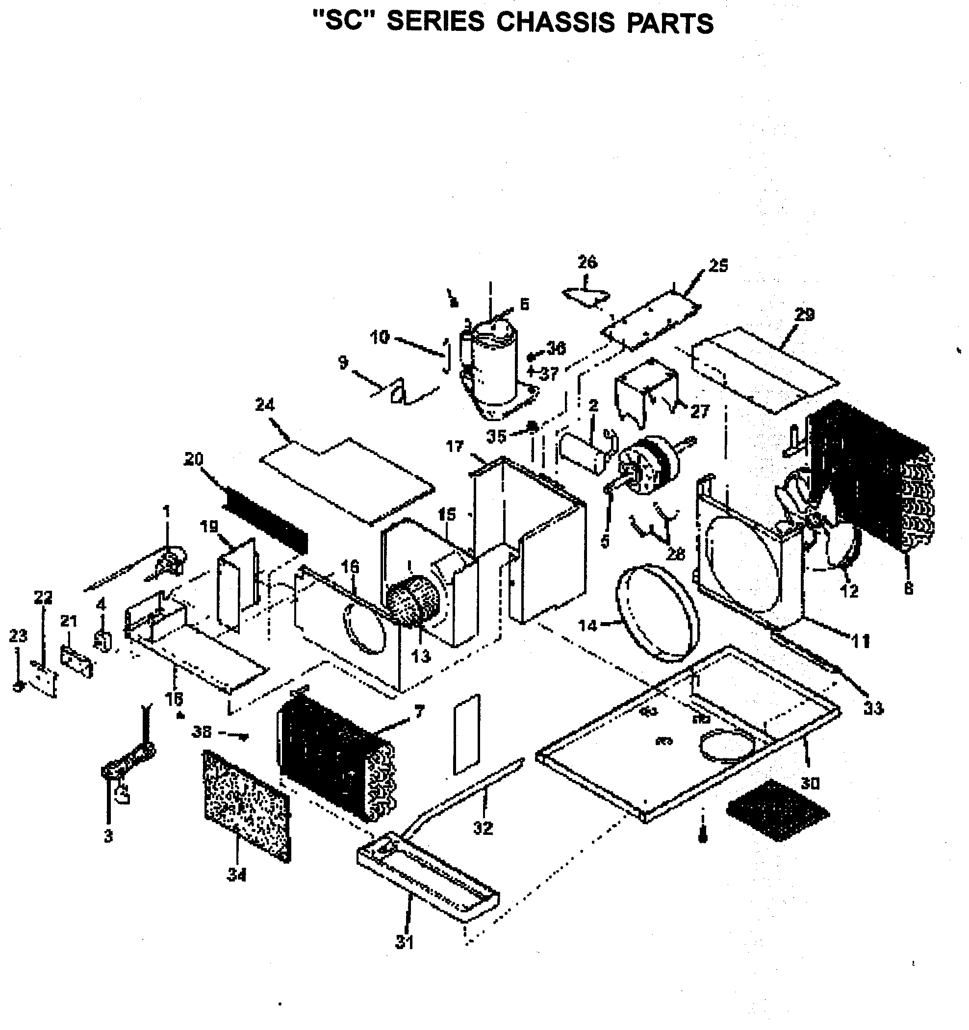 Chassis parts