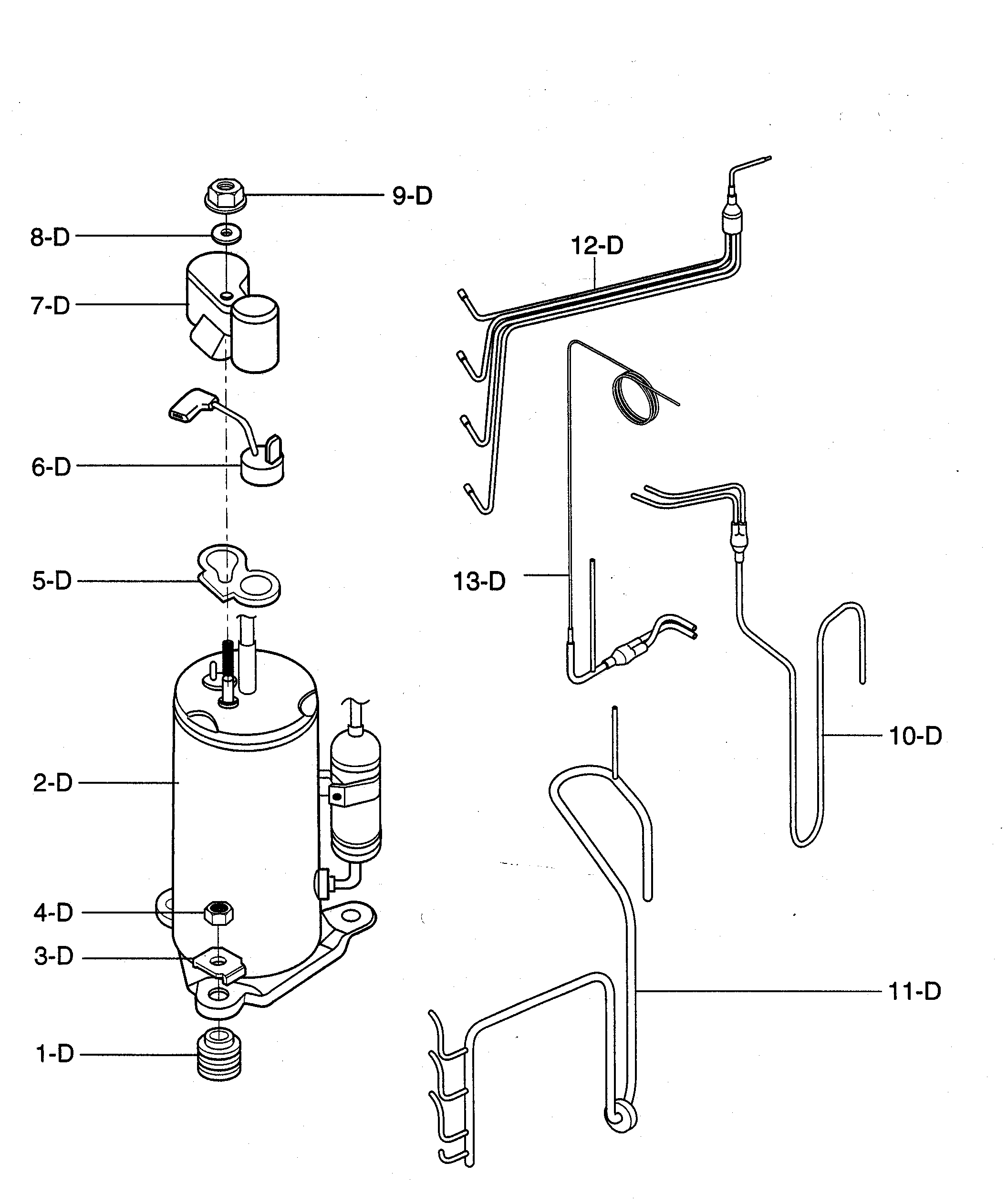 Compressor parts