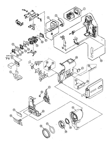 Frame/casing assy 1