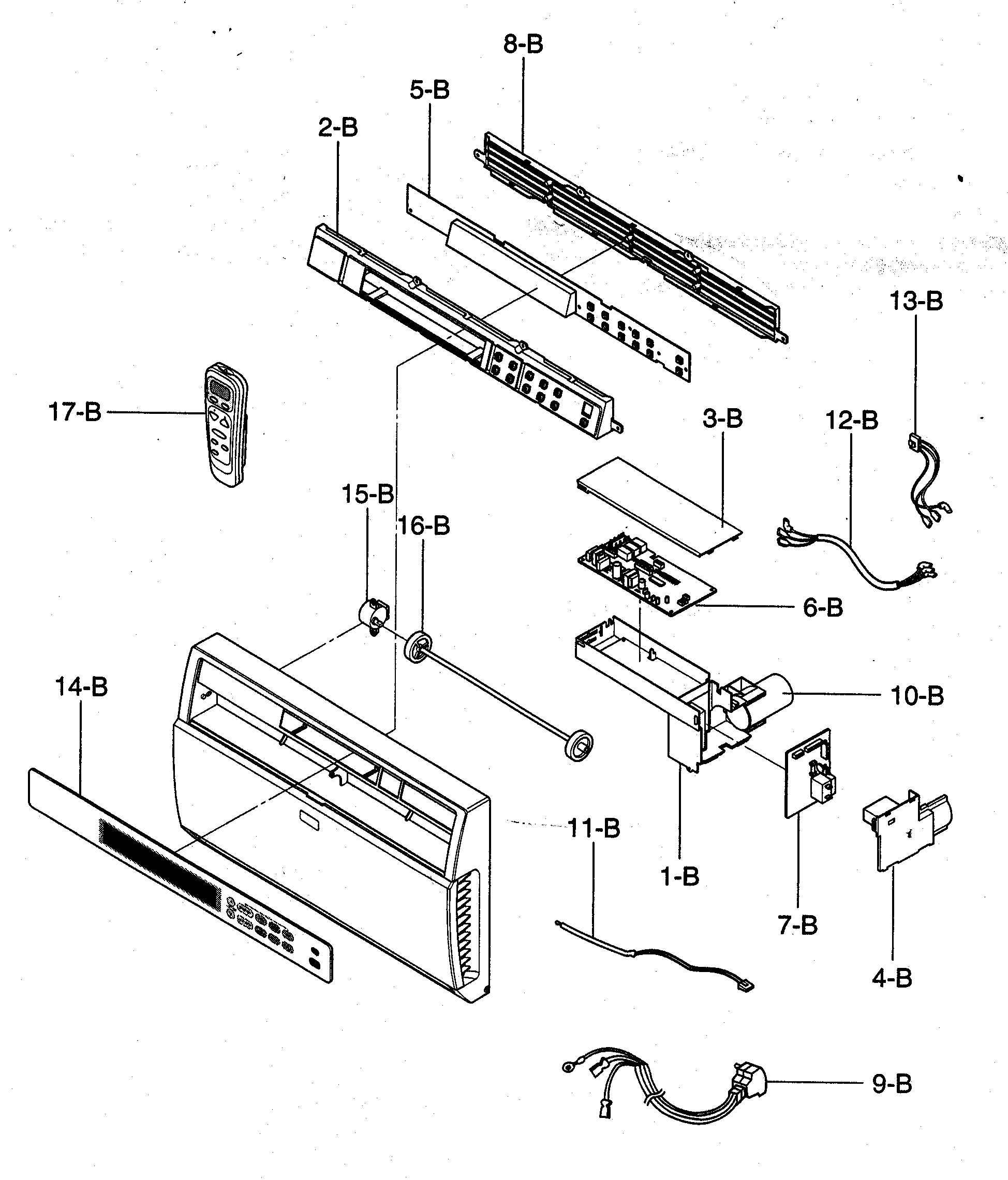 Control box assy