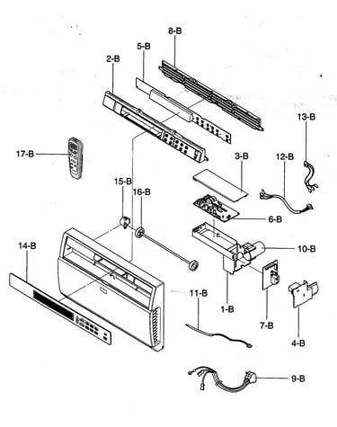 Control box assy