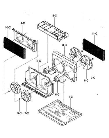 Air handling/cycle parts